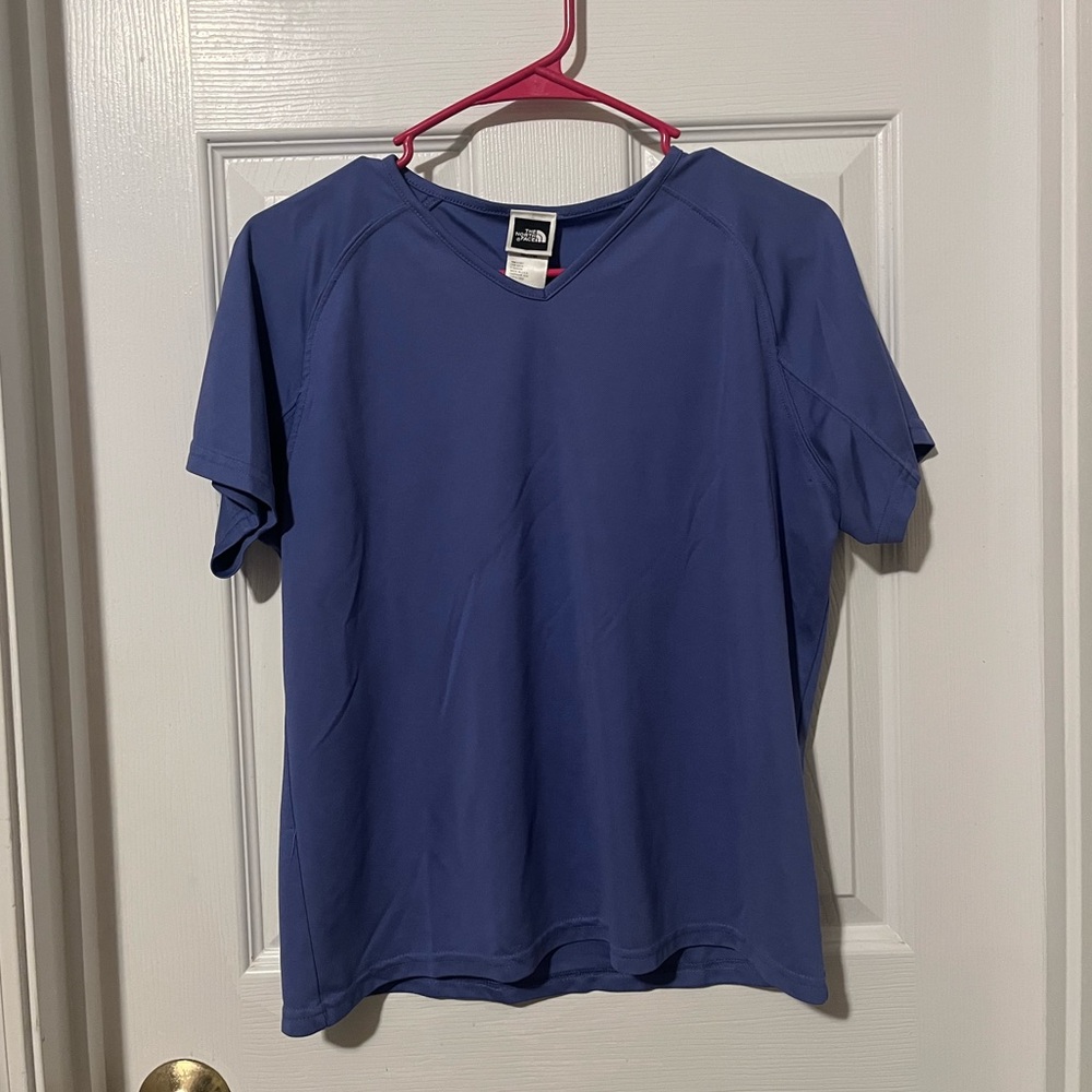The North Face Blue Short Sleeve T-Shirt